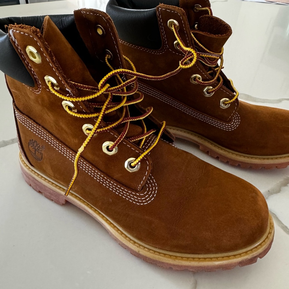 Timberland Men's Brown Leather Boots